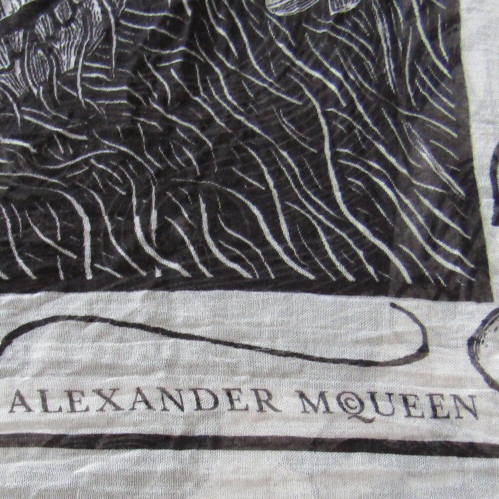 Authentic Alexander McQueen Scarf Shawl Wrap